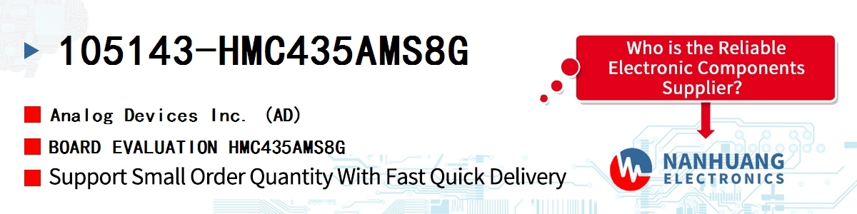 105143-HMC435AMS8G ADI BOARD EVALUATION HMC435AMS8G