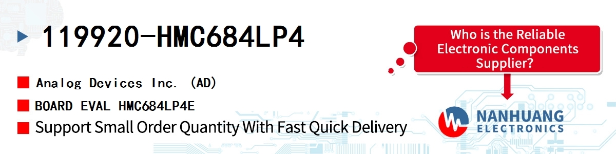 119920-HMC684LP4 ADI BOARD EVAL HMC684LP4E