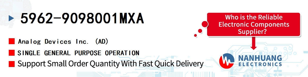 5962-9098001MXA ADI SINGLE GENERAL PURPOSE OPERATION