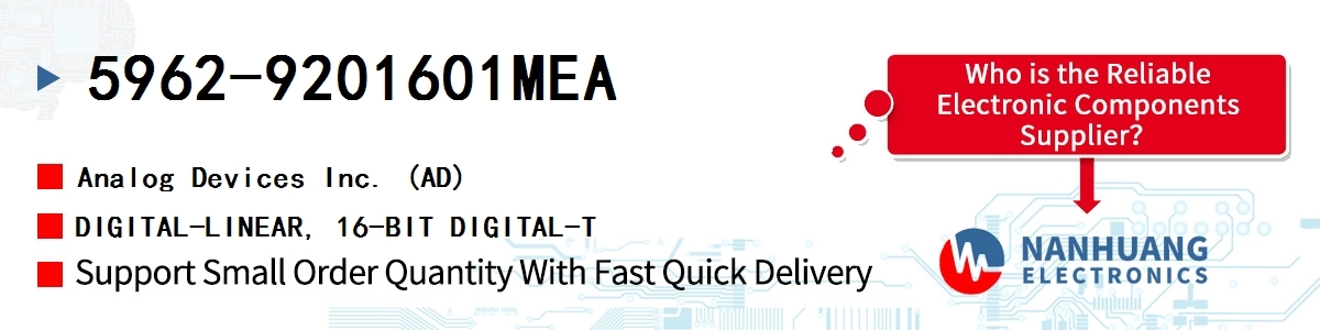 5962-9201601MEA ADI DIGITAL-LINEAR, 16-BIT DIGITAL-T