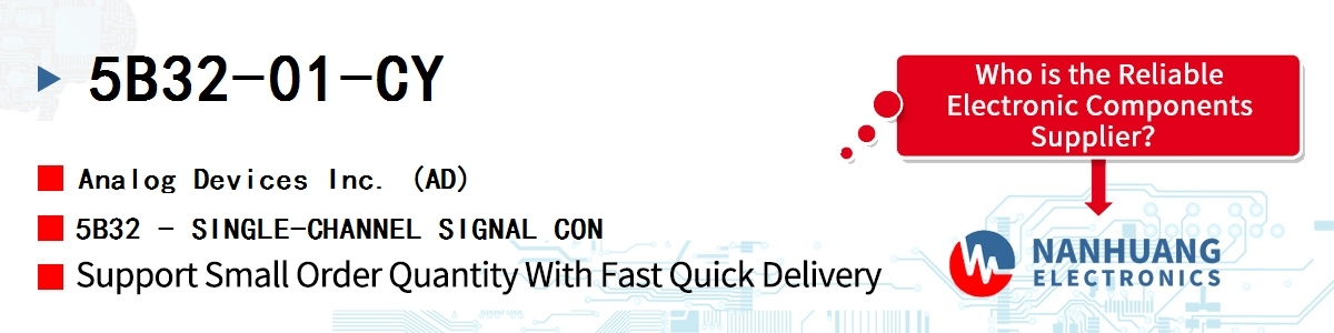 5B32-01-CY ADI 5B32 - SINGLE-CHANNEL SIGNAL CON