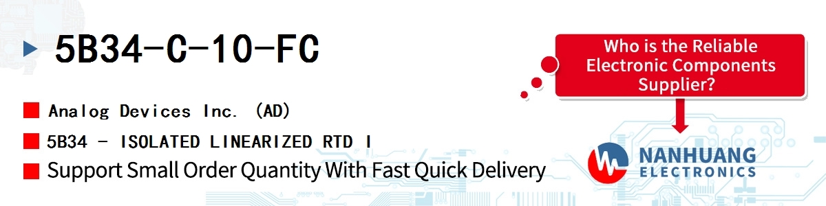 5B34-C-10-FC ADI 5B34 - ISOLATED LINEARIZED RTD I