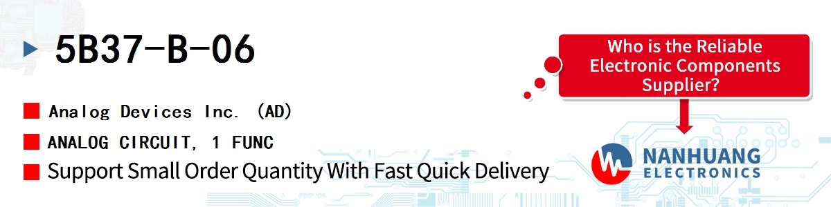 5B37-B-06 ADI ANALOG CIRCUIT, 1 FUNC