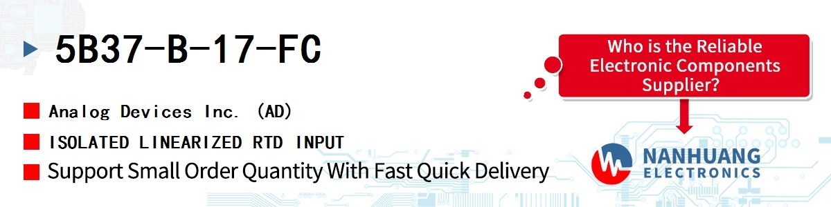 5B37-B-17-FC ADI ISOLATED LINEARIZED RTD INPUT