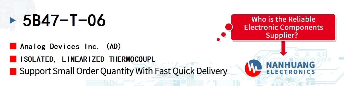 5B47-T-06 ADI ISOLATED, LINEARIZED THERMOCOUPL