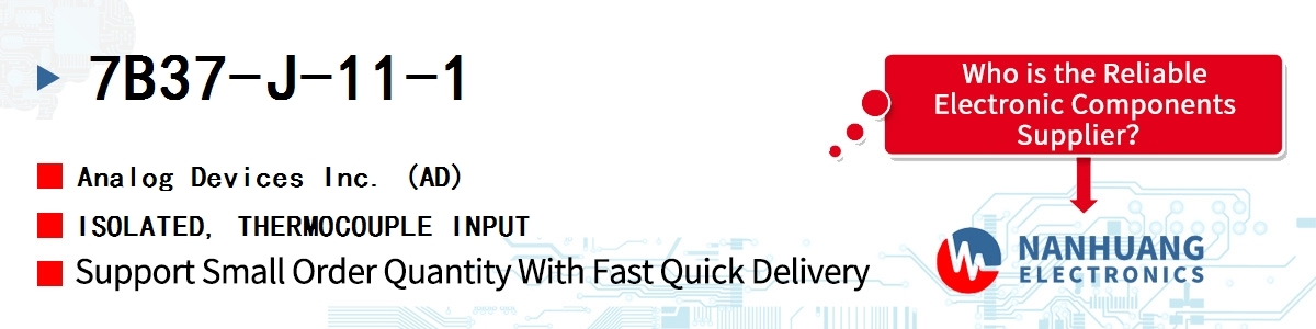 7B37-J-11-1 ADI ISOLATED, THERMOCOUPLE INPUT
