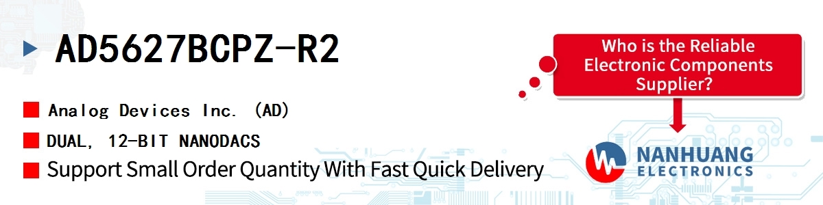 AD5627BCPZ-R2 ADI DUAL, 12-BIT NANODACS