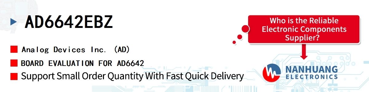 AD6642EBZ ADI BOARD EVALUATION FOR AD6642