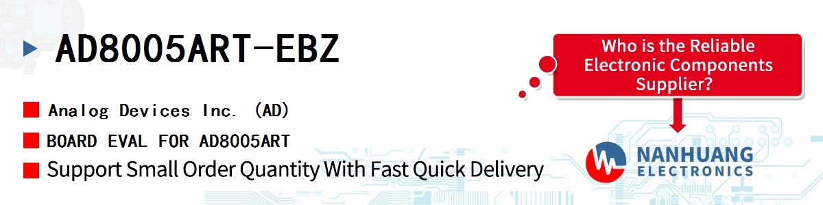 AD8005ART-EBZ ADI BOARD EVAL FOR AD8005ART