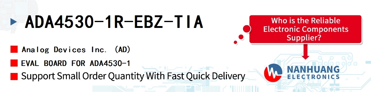 ADA4530-1R-EBZ-TIA ADI EVAL BOARD FOR ADA4530-1