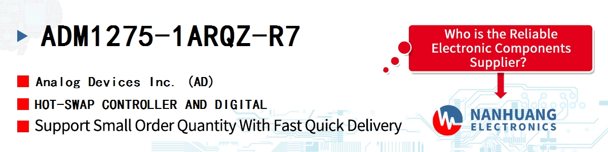 ADM1275-1ARQZ-R7 ADI HOT-SWAP CONTROLLER AND DIGITAL