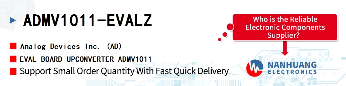 ADMV1011-EVALZ ADI EVAL BOARD UPCONVERTER ADMV1011