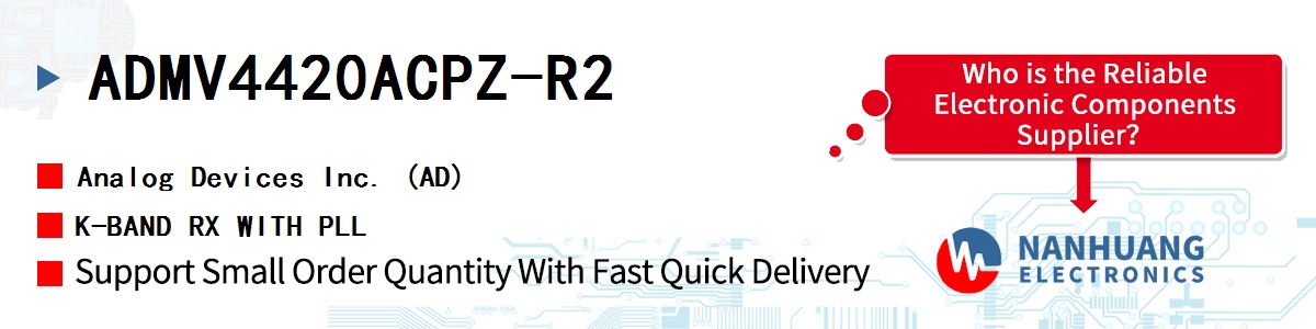 ADMV4420ACPZ-R2 ADI K-BAND RX WITH PLL