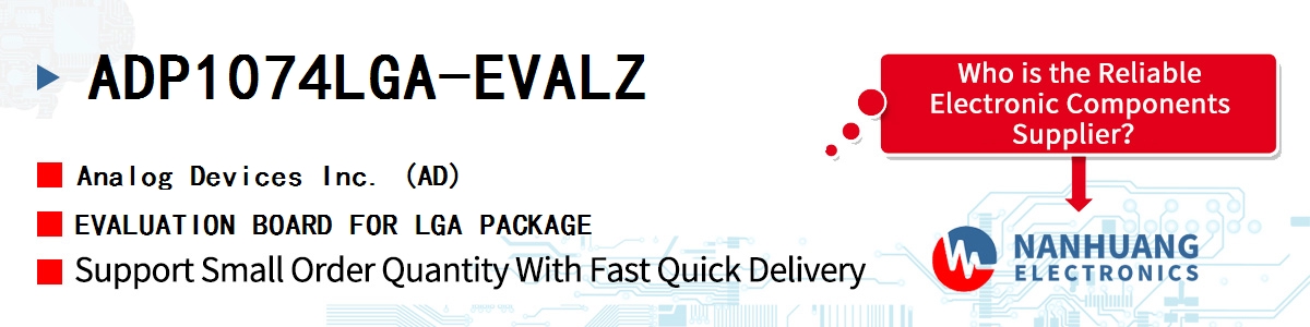 ADP1074LGA-EVALZ ADI EVALUATION BOARD FOR LGA PACKAGE