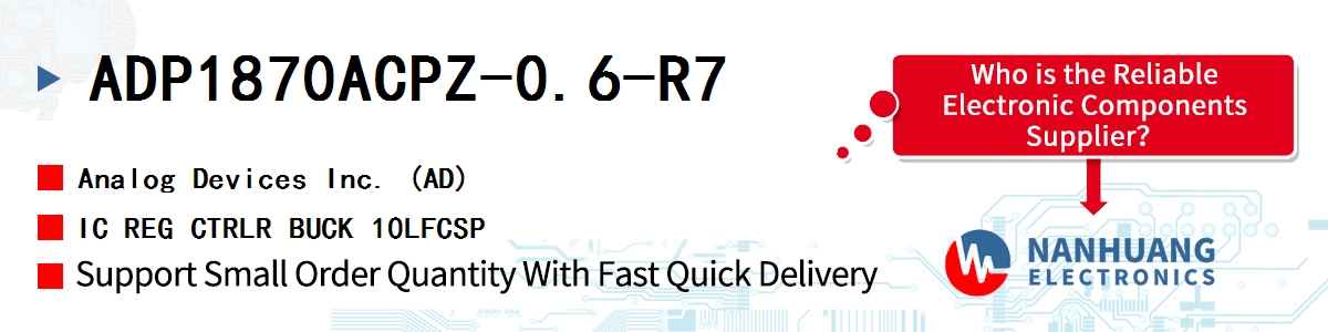 ADP1870ACPZ-0.6-R7 ADI IC REG CTRLR BUCK 10LFCSP