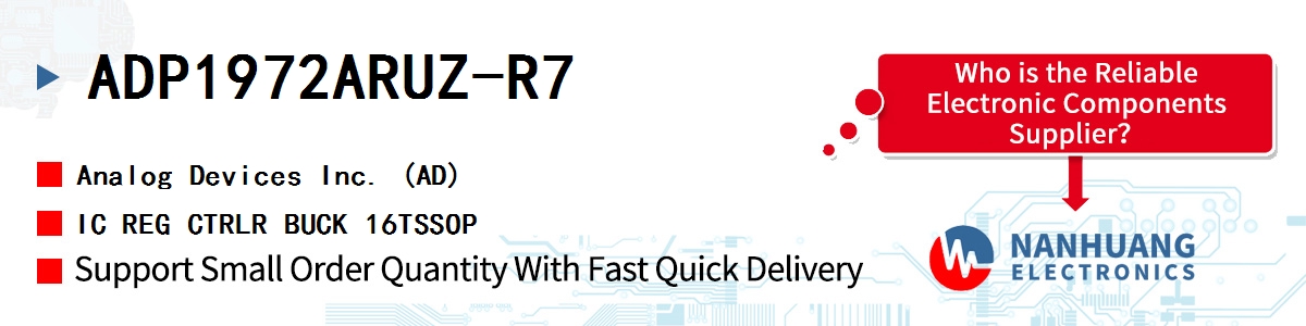 ADP1972ARUZ-R7 ADI IC REG CTRLR BUCK 16TSSOP