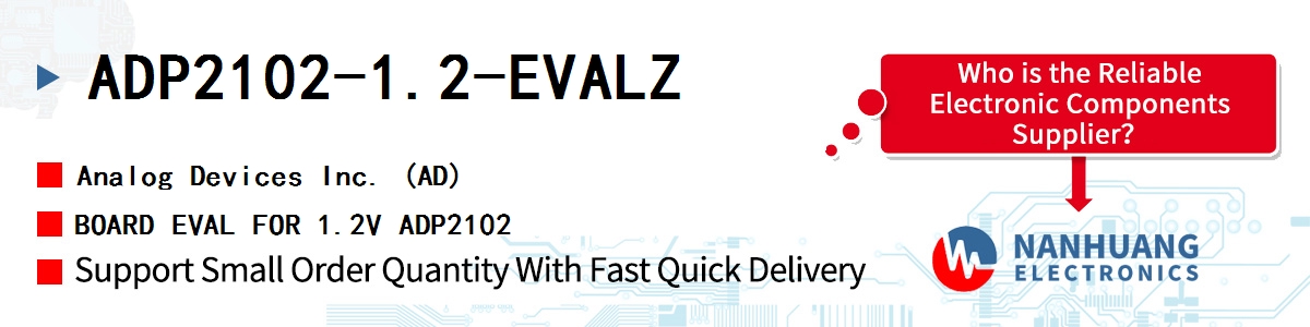 ADP2102-1.2-EVALZ ADI BOARD EVAL FOR 1.2V ADP2102