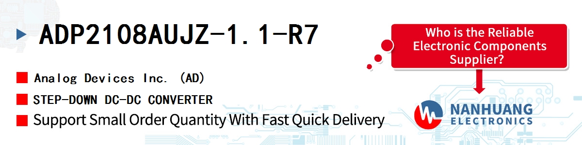 ADP2108AUJZ-1.1-R7 ADI STEP-DOWN DC-DC CONVERTER