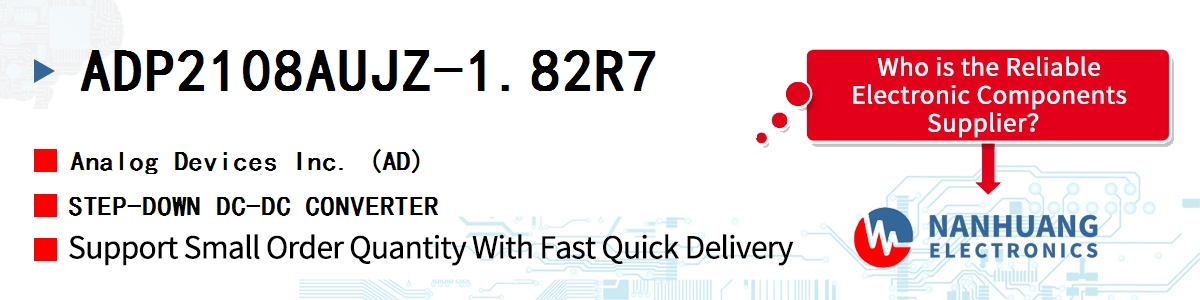 ADP2108AUJZ-1.82R7 ADI STEP-DOWN DC-DC CONVERTER