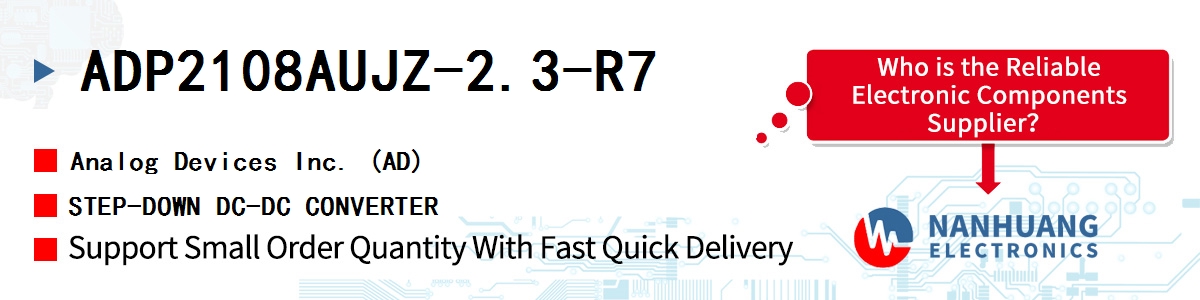 ADP2108AUJZ-2.3-R7 ADI STEP-DOWN DC-DC CONVERTER