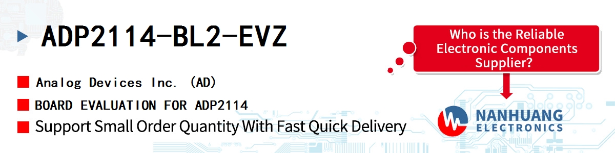 ADP2114-BL2-EVZ ADI BOARD EVALUATION FOR ADP2114