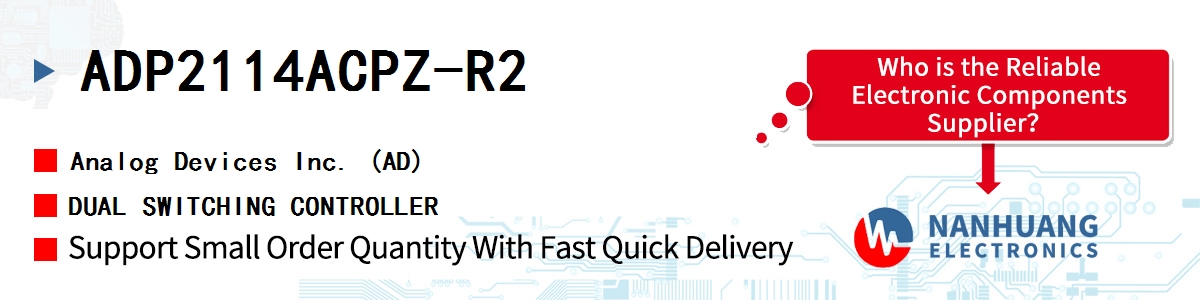 ADP2114ACPZ-R2 ADI DUAL SWITCHING CONTROLLER