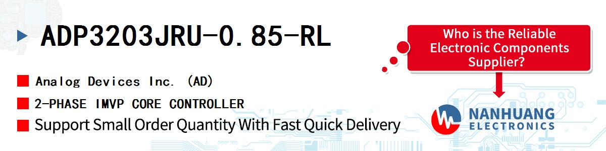 ADP3203JRU-0.85-RL ADI 2-PHASE IMVP CORE CONTROLLER