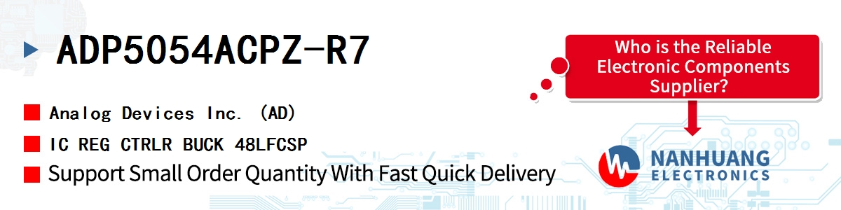 ADP5054ACPZ-R7 ADI IC REG CTRLR BUCK 48LFCSP