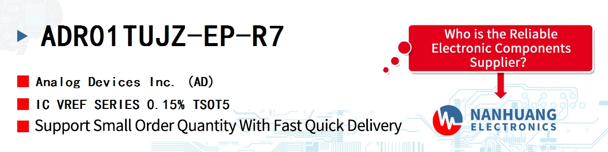 ADR01TUJZ-EP-R7 ADI IC VREF SERIES 0.15% TSOT5