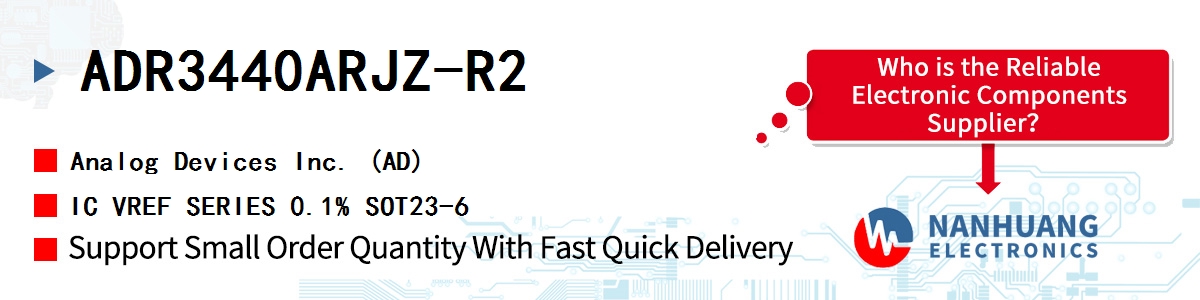 ADR3440ARJZ-R2 ADI IC VREF SERIES 0.1% SOT23-6