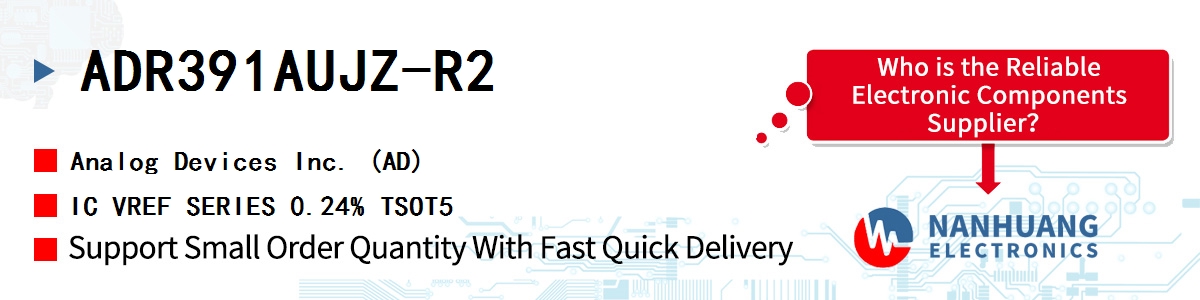 ADR391AUJZ-R2 ADI IC VREF SERIES 0.24% TSOT5