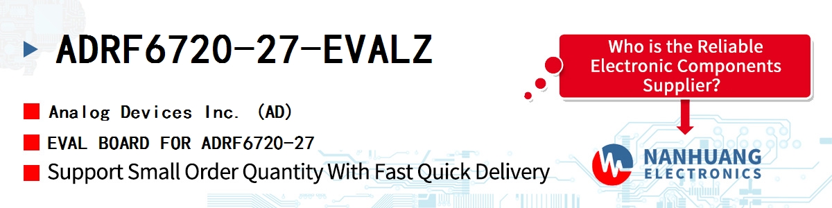 ADRF6720-27-EVALZ ADI EVAL BOARD FOR ADRF6720-27