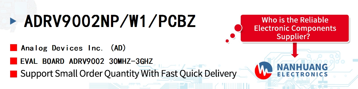 ADRV9002NP/W1/PCBZ ADI EVAL BOARD ADRV9002 30MHZ-3GHZ