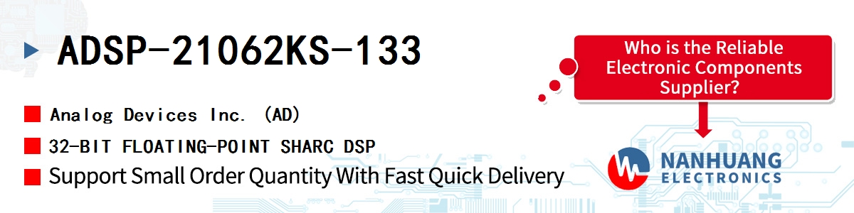 ADSP-21062KS-133 ADI 32-BIT FLOATING-POINT SHARC DSP