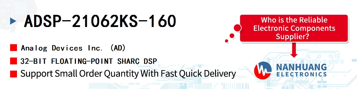 ADSP-21062KS-160 ADI 32-BIT FLOATING-POINT SHARC DSP