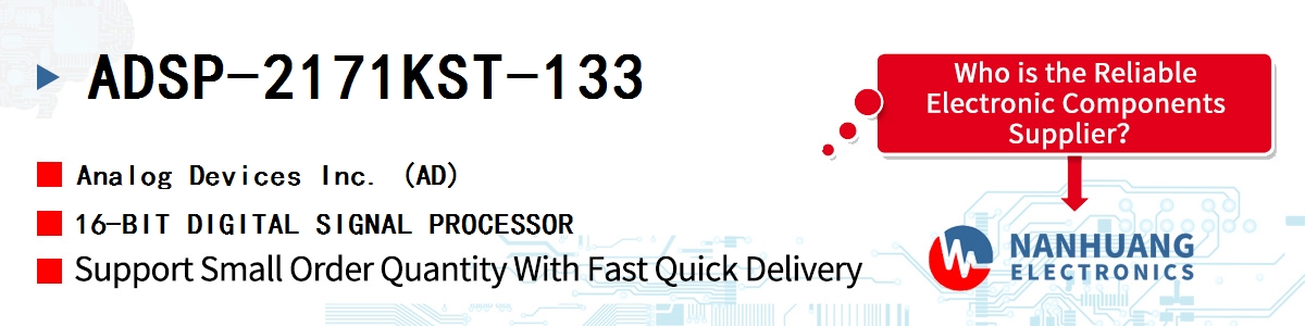 ADSP-2171KST-133 ADI 16-BIT DIGITAL SIGNAL PROCESSOR