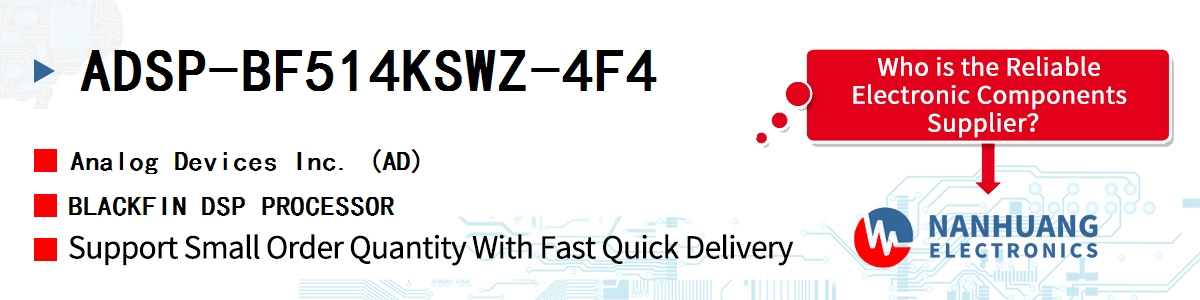 ADSP-BF514KSWZ-4F4 ADI BLACKFIN DSP PROCESSOR