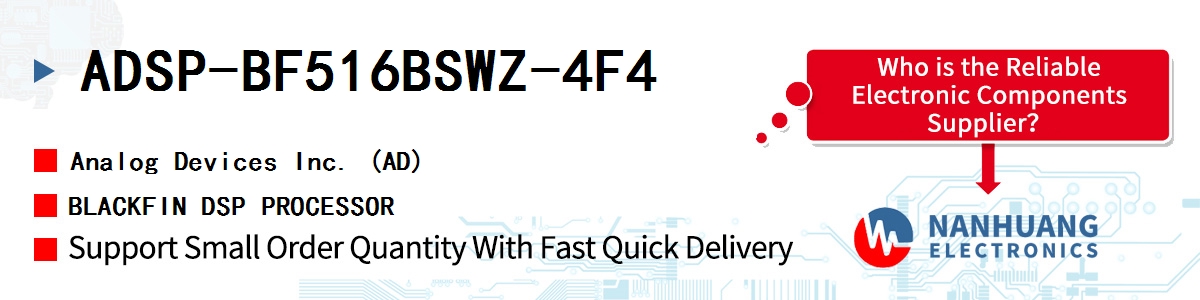 ADSP-BF516BSWZ-4F4 ADI BLACKFIN DSP PROCESSOR