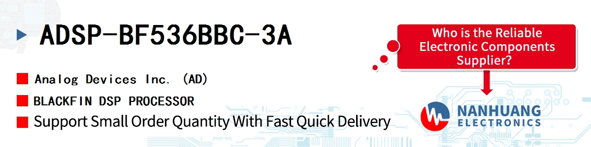 ADSP-BF536BBC-3A ADI BLACKFIN DSP PROCESSOR