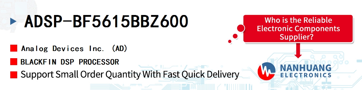 ADSP-BF5615BBZ600 ADI BLACKFIN DSP PROCESSOR