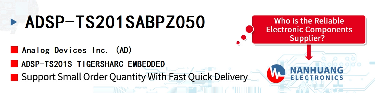 ADSP-TS201SABPZ050 ADI ADSP-TS201S TIGERSHARC EMBEDDED