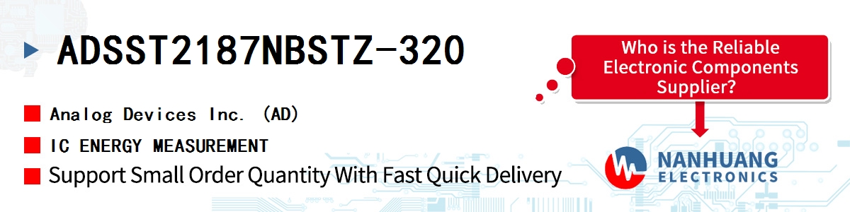 ADSST2187NBSTZ-320 ADI IC ENERGY MEASUREMENT