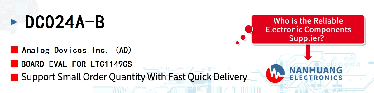 DC024A-B ADI BOARD EVAL FOR LTC1149CS