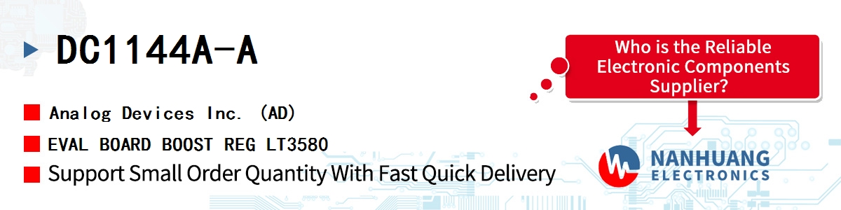 DC1144A-A ADI EVAL BOARD BOOST REG LT3580