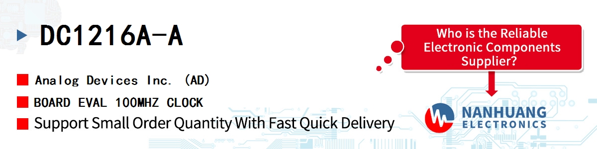 DC1216A-A ADI BOARD EVAL 100MHZ CLOCK