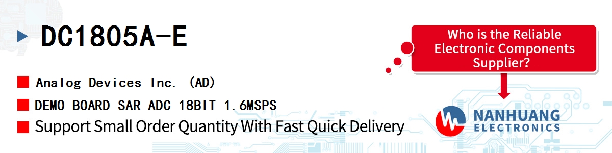 DC1805A-E ADI DEMO BOARD SAR ADC 18BIT 1.6MSPS