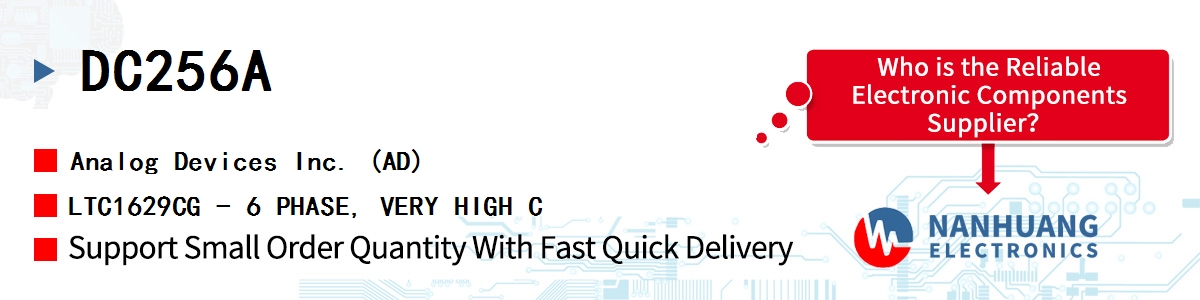 DC256A ADI LTC1629CG - 6 PHASE, VERY HIGH C