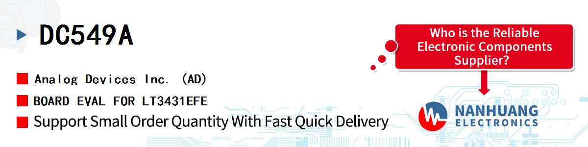 DC549A ADI BOARD EVAL FOR LT3431EFE