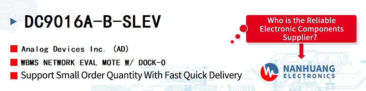 DC9016A-B-SLEV ADI WBMS NETWORK EVAL MOTE W/ DOCK-O