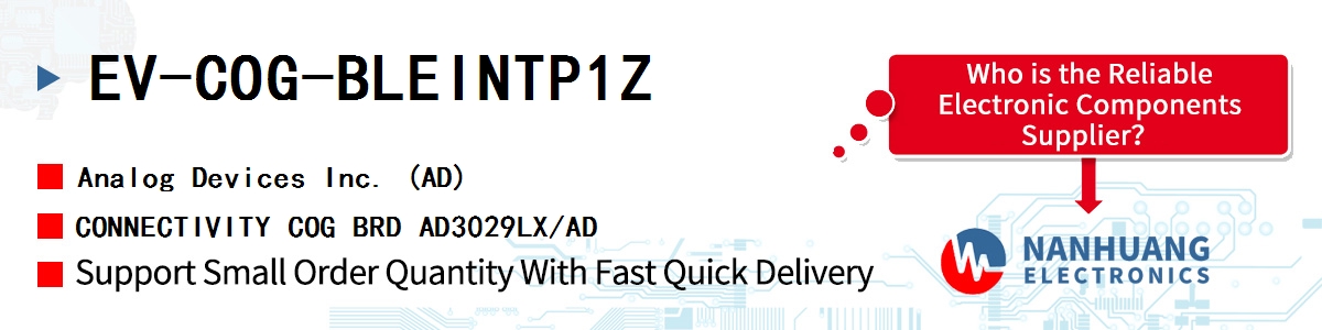 EV-COG-BLEINTP1Z ADI CONNECTIVITY COG BRD AD3029LX/AD